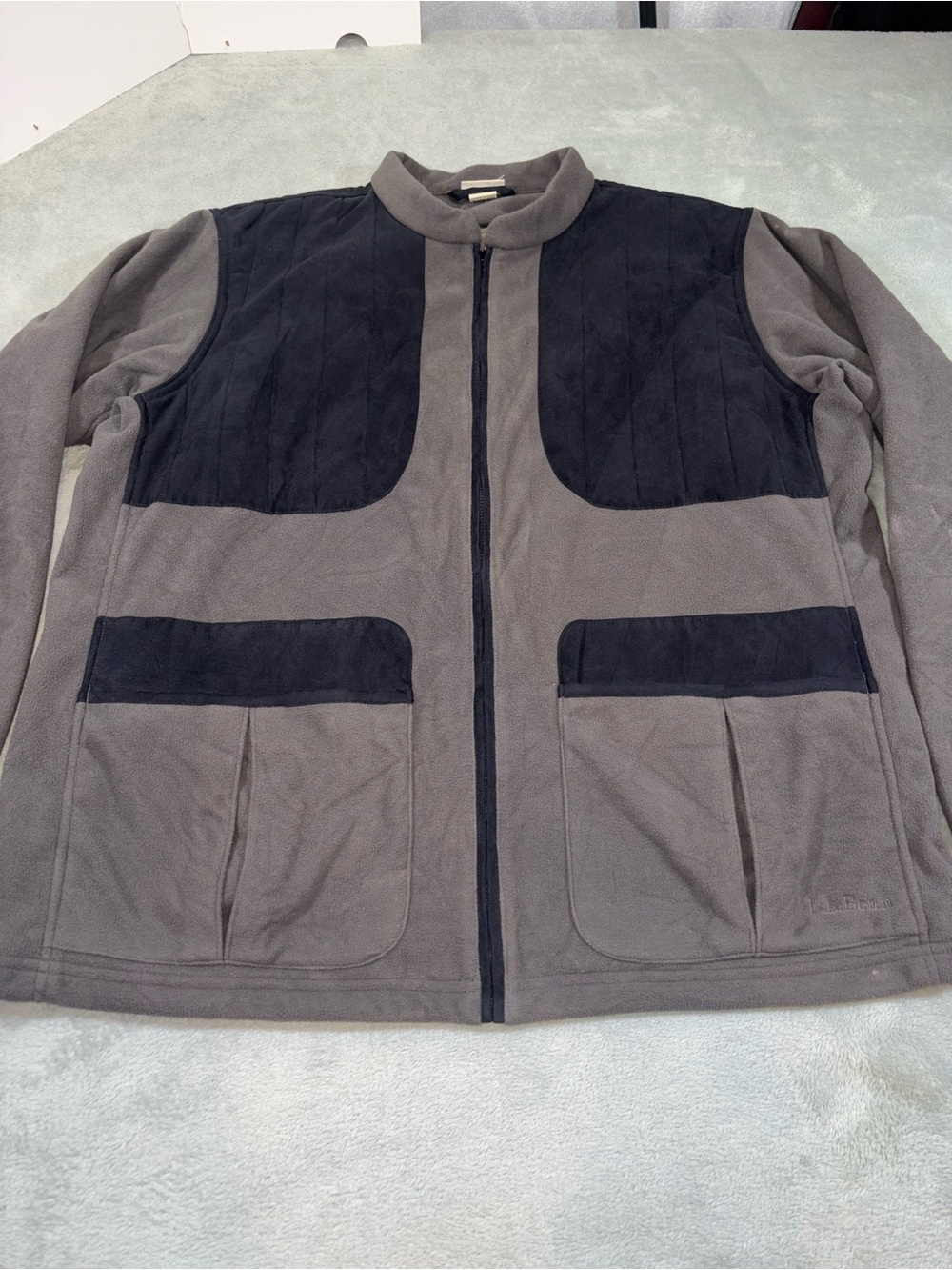 Vintage L.L. Bean Polartec Upland Fleece Hunting Jacket Large